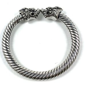Vintage dragon heads antique bracelet